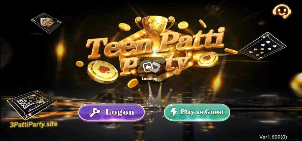 3 Patti Party Interface